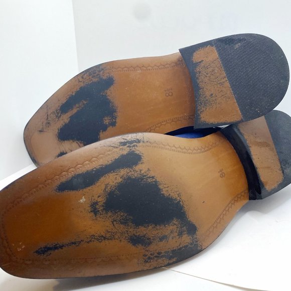 Fratelli Select Men's Ocean Blue Leather Oxford shoe, Size 8 1/2 - Picture 6 of 6